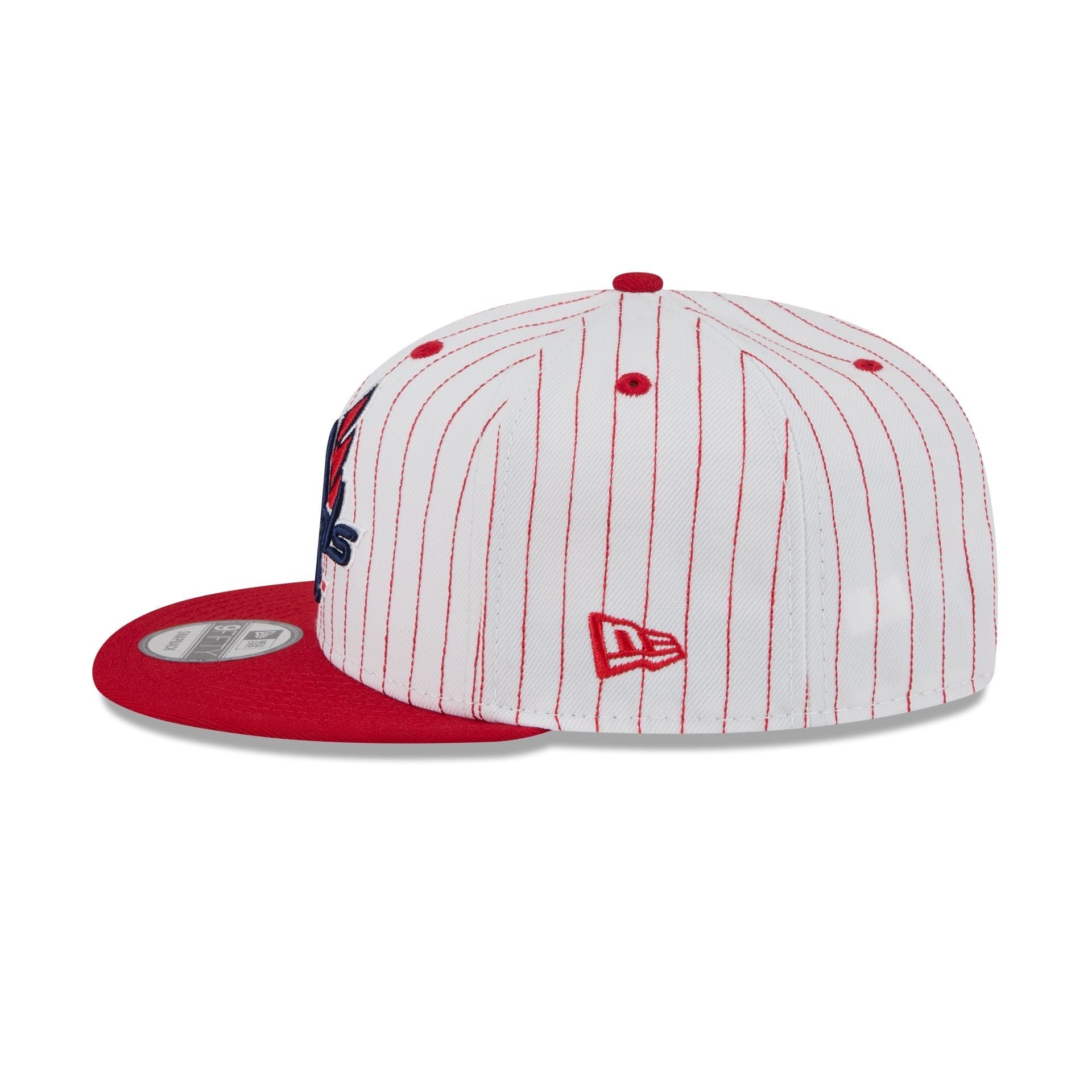 Washington Capitals Deceptor Pinstripe 9FIFTY Snapback Hat