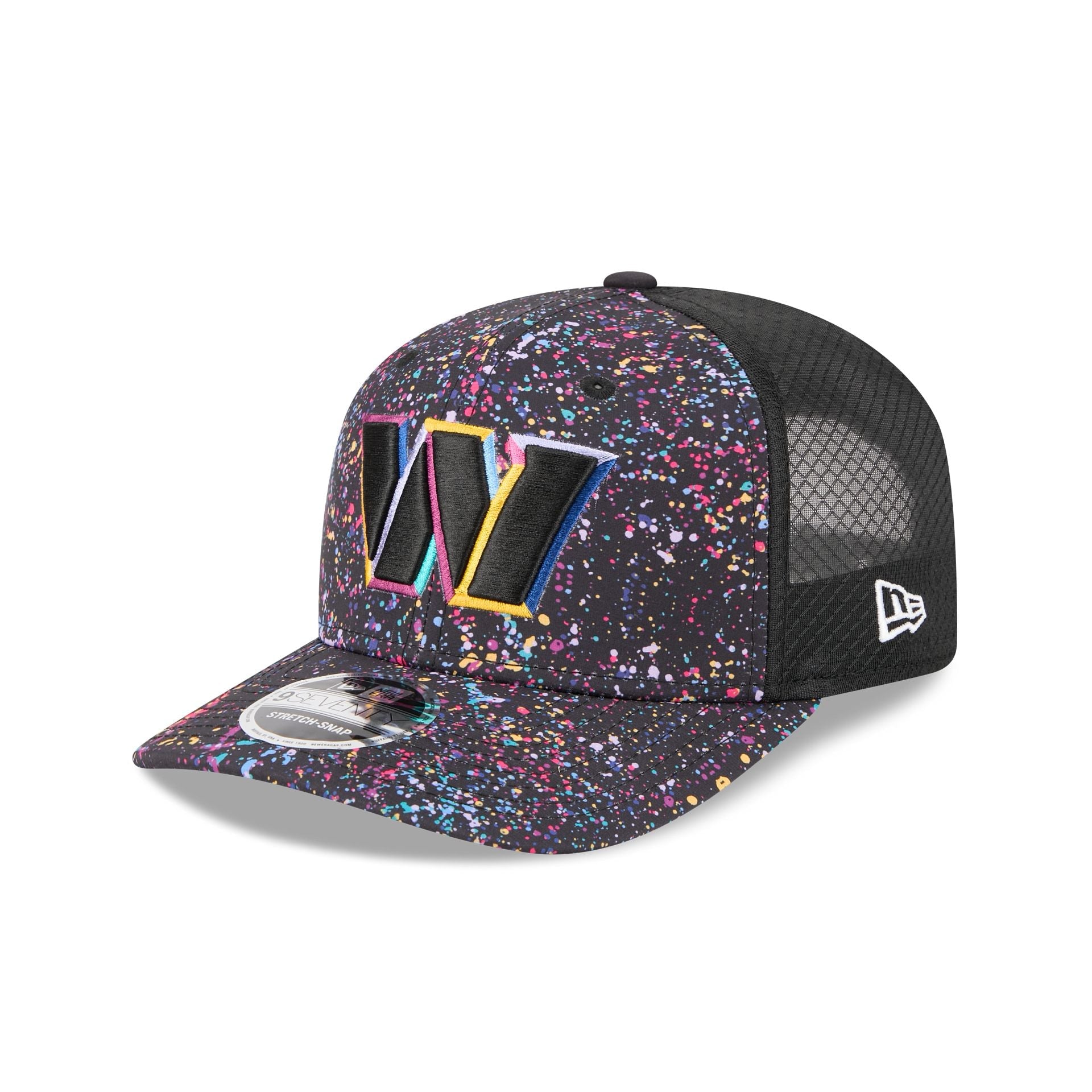 Washington Commanders 2025 Crucial Catch 9SEVENTY Trucker Hat