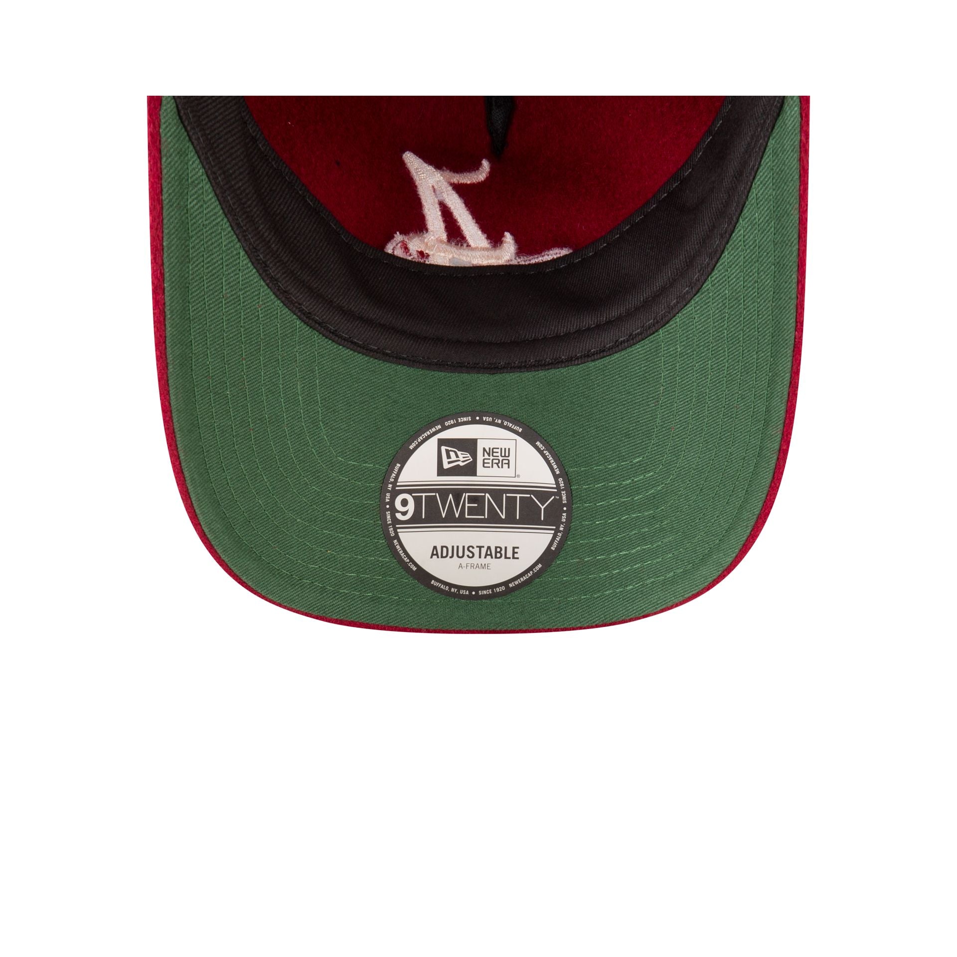 Alabama Crimson Tide College Vault Wool Letterman 9TWENTY A-Frame Adjustable Hat Adjustable Hat