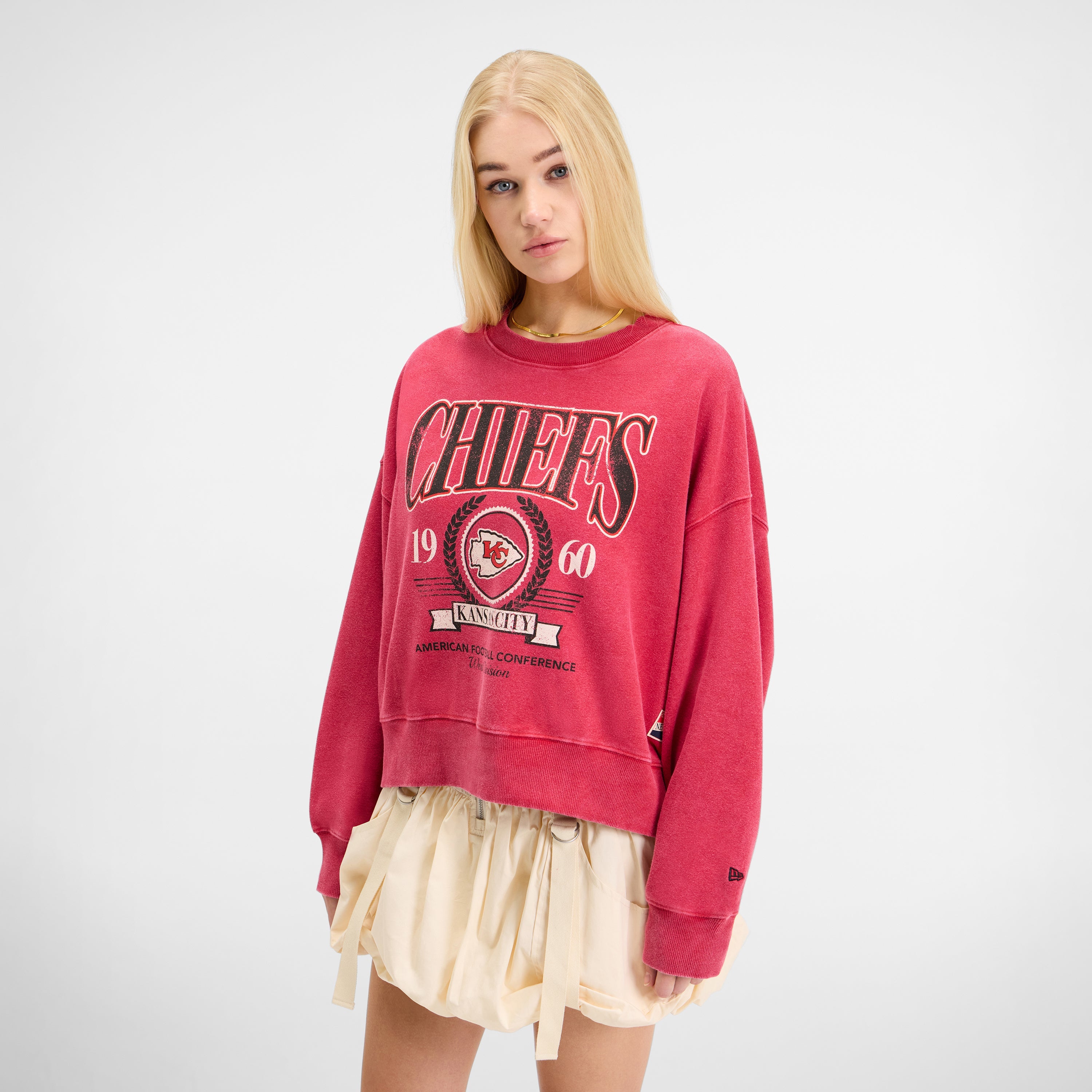 Detroit Red Wings Throwback Women's Crewneck