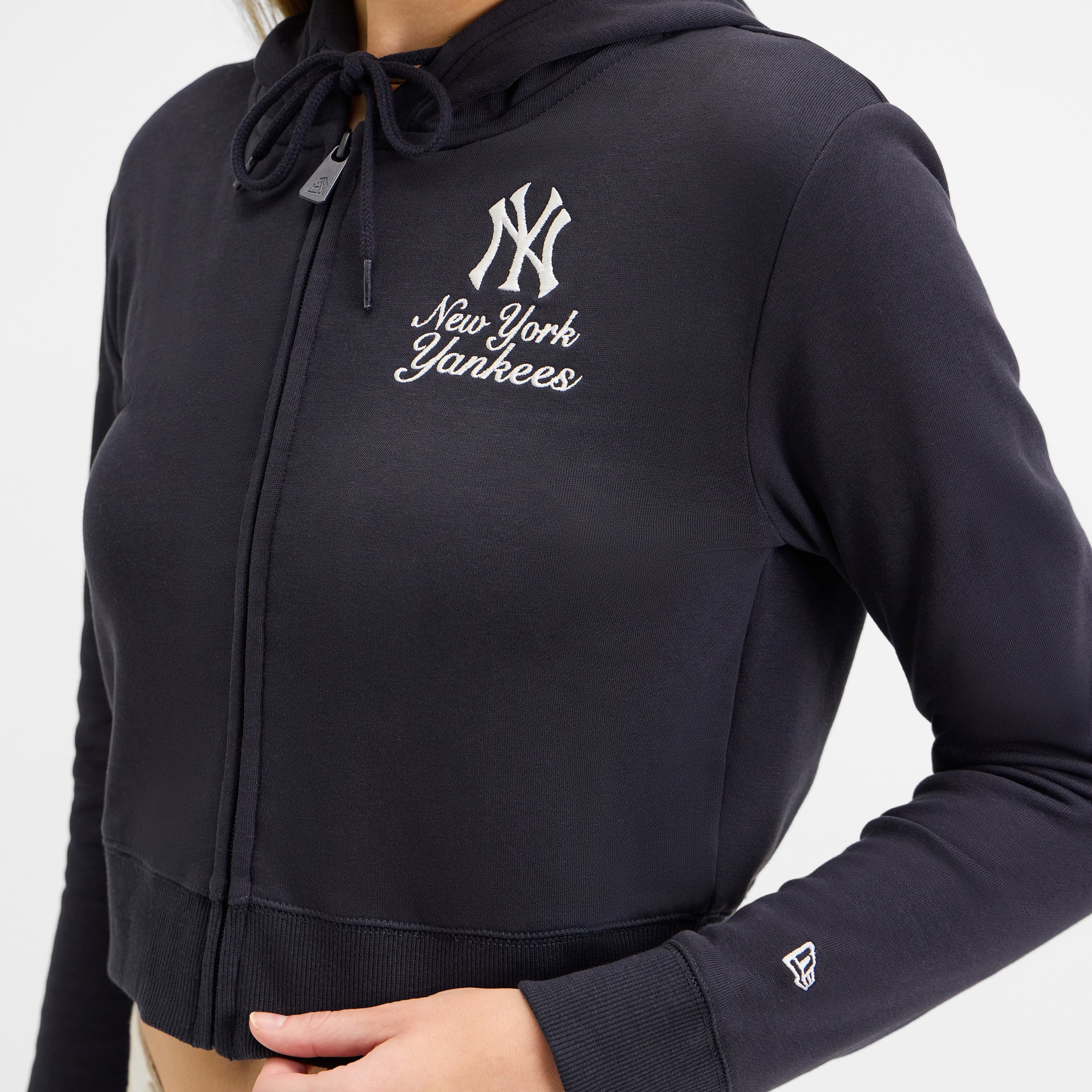 Toronto Blue Jays Game Day Cropped Women's Zipper Hoodie