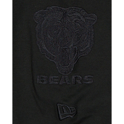 Chicago Bears Black on Black Logo Select Hoodie