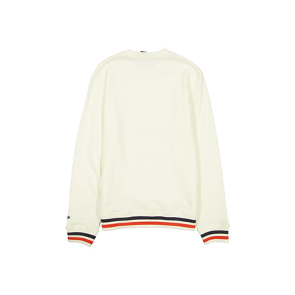 Houston Astros Throwback Chrome White Crewneck