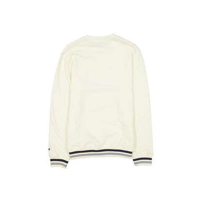 New York Yankees Throwback Chrome White Crewneck
