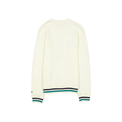 Seattle Mariners Throwback Chrome White Crewneck