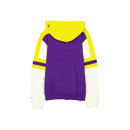 Los Angeles Lakers Throwback Zipper Hoodie