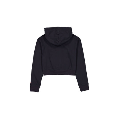 Houston Astros Game Day Cropped Women's Zipper Hoodie