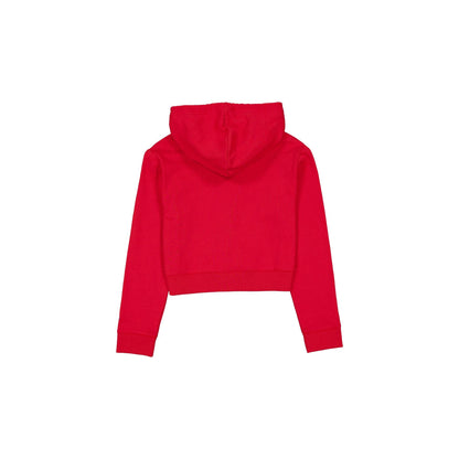 Texas Rangers Game Day Cropped Women's Zipper Hoodie