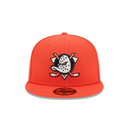 Anaheim Ducks Rear Wordmark 59FIFTY Fitted Hat