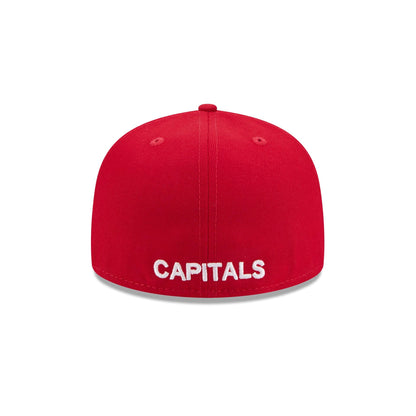 Washington Capitals Rear Wordmark 59FIFTY Fitted Hat