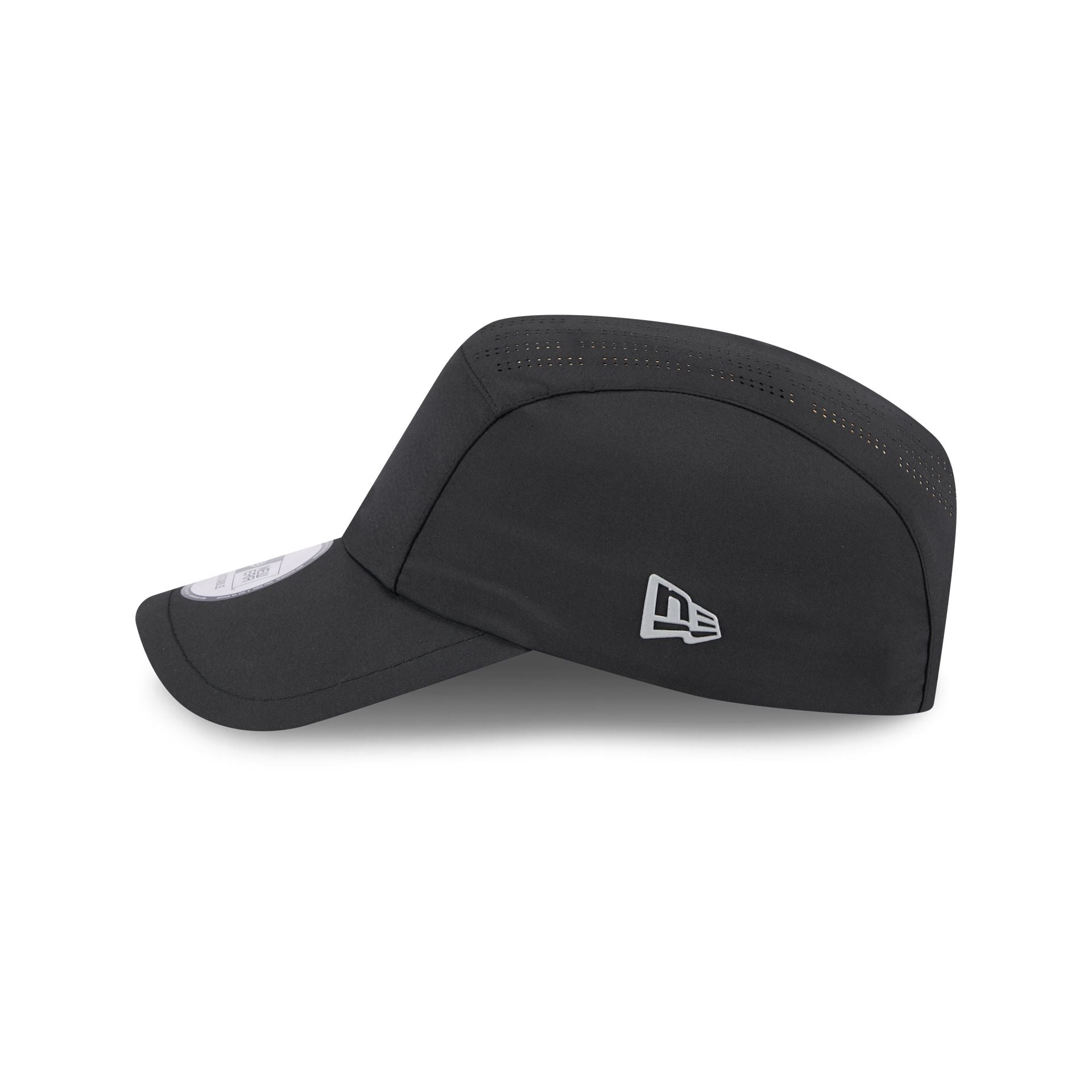 Washington Nationals Black Reflect Runner Adjustable Hat