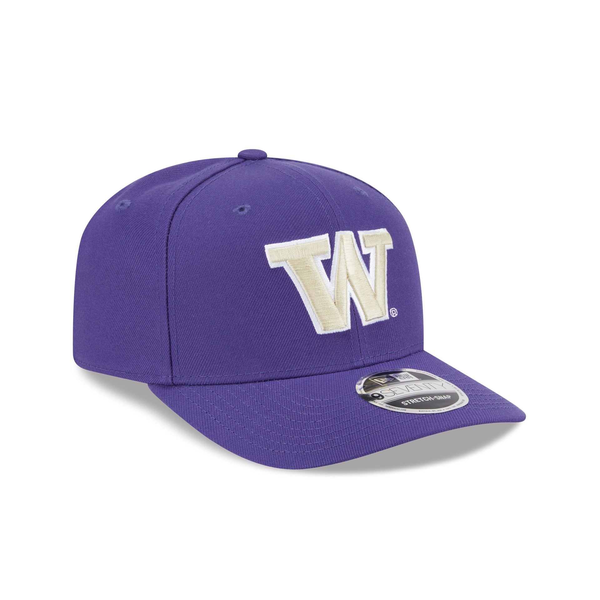 Washington Huskies Purple Team 9SEVENTY Stretch-Snap Hat