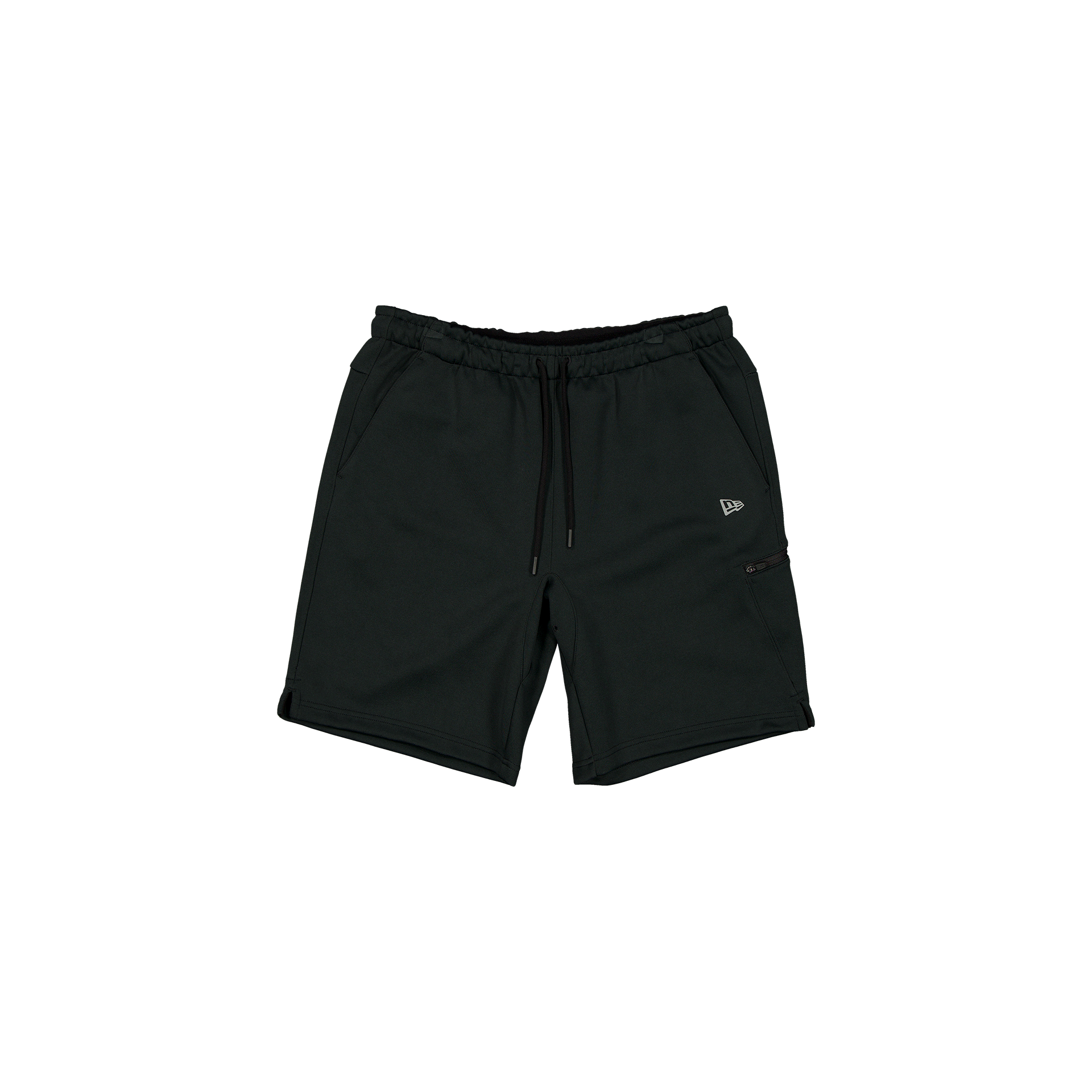 New Era Branded Train Black Shorts