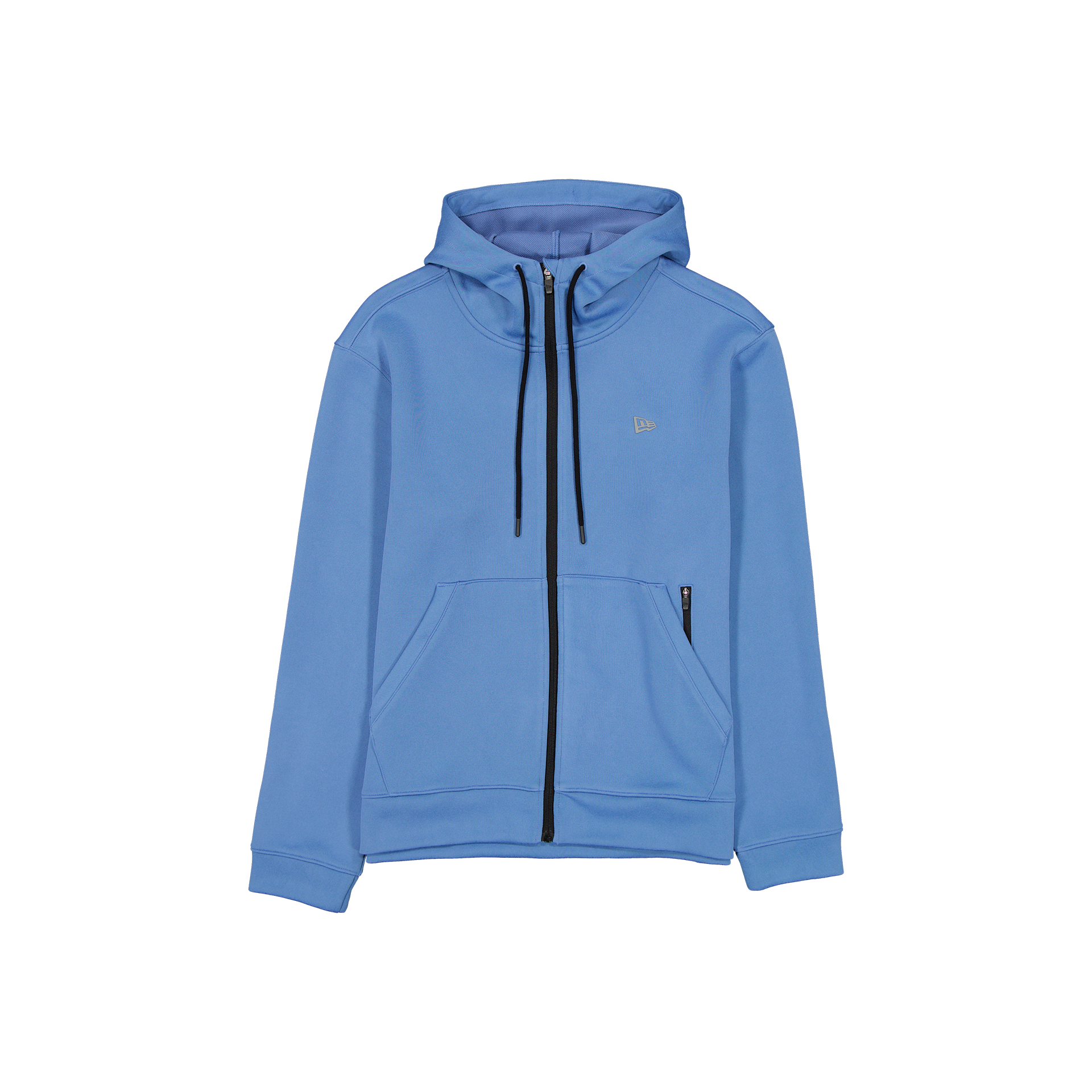 New Era Branded Train Indigo Full-Zip Hoodie