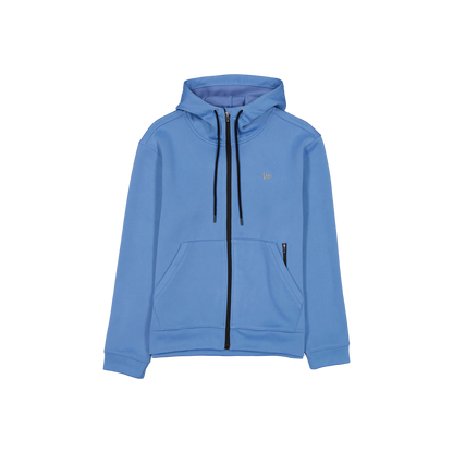 New Era Branded Train Indigo Full-Zip Hoodie