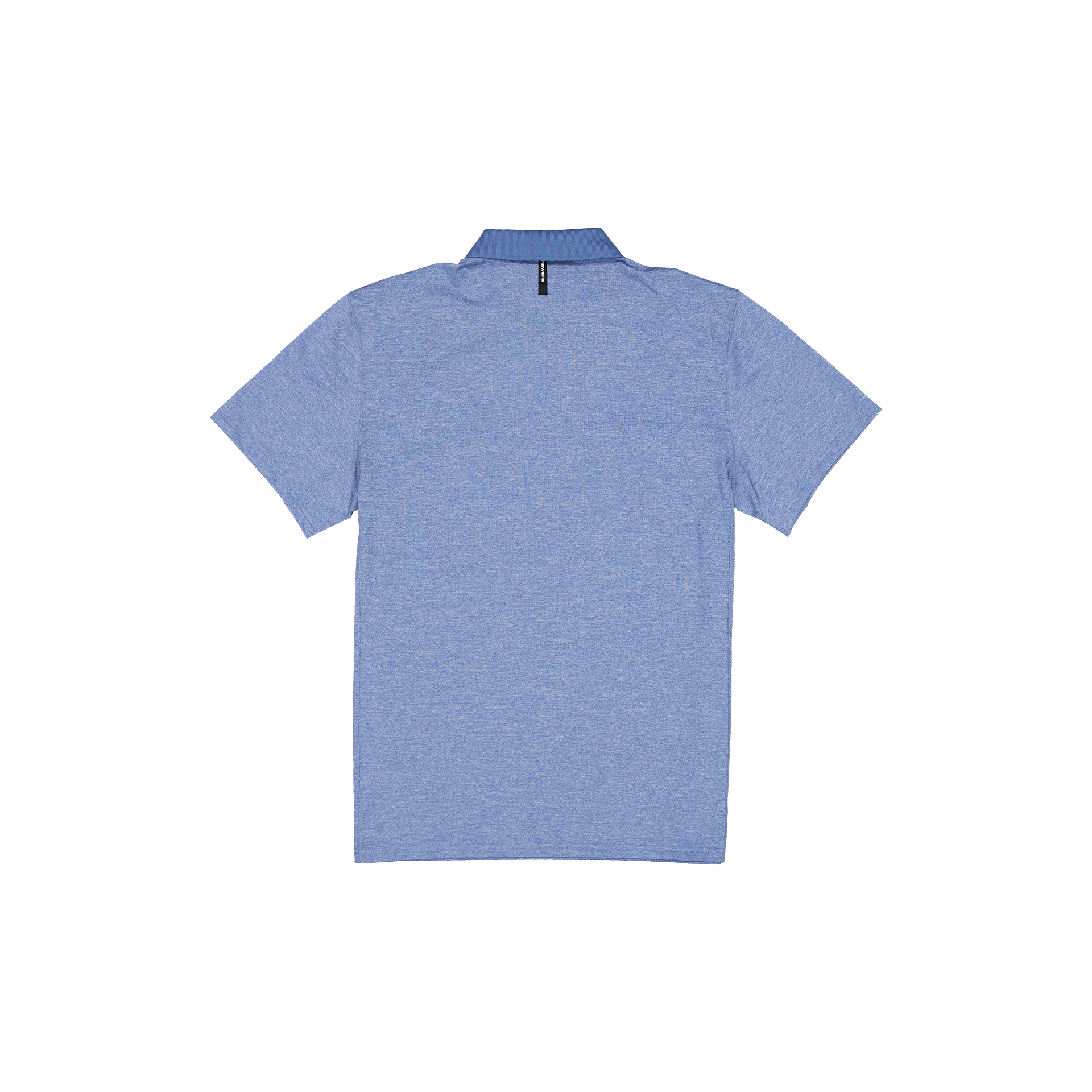 New Era Branded Golf Heather Indigo Blue Polo