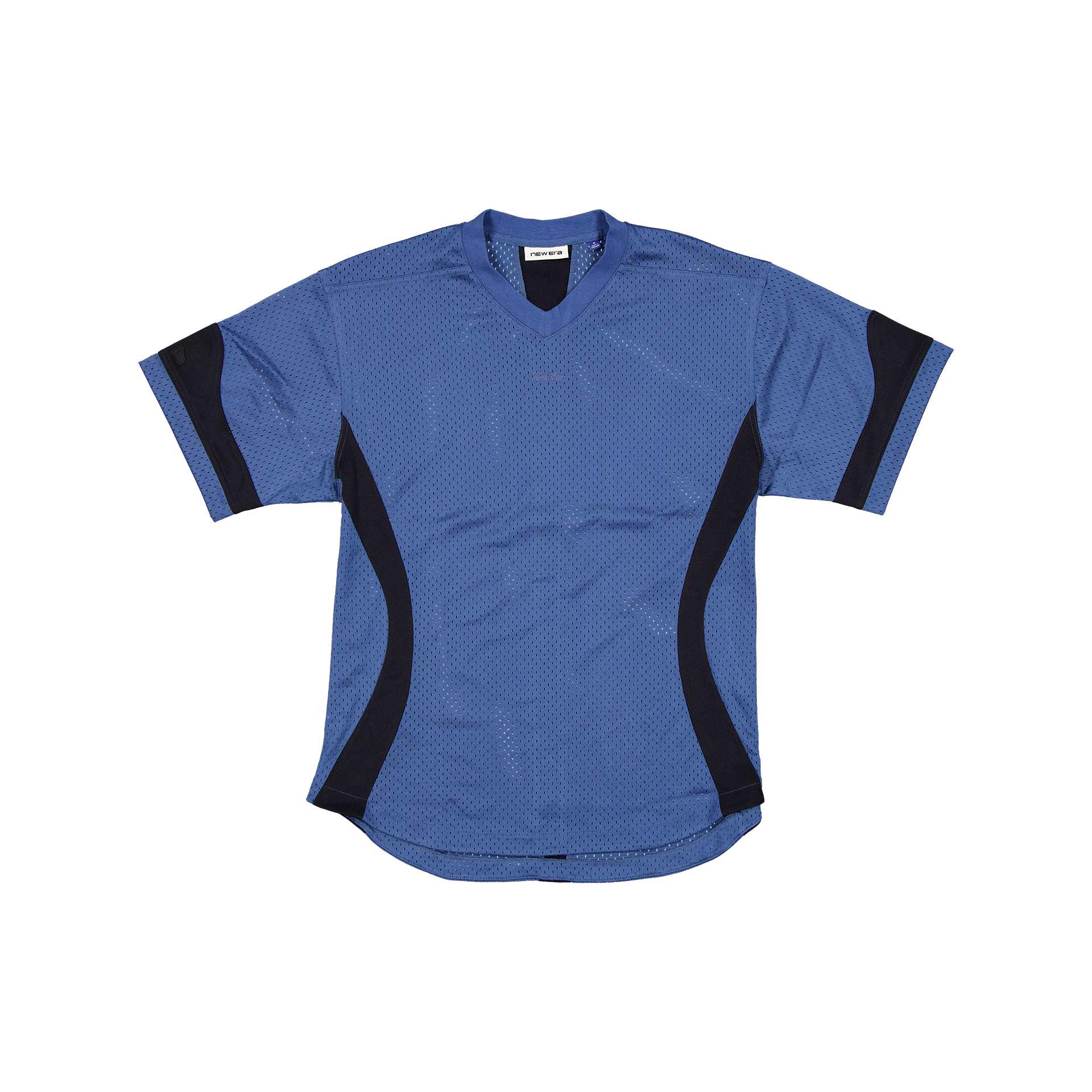 New Era Branded Orchard Combo V-Neck Indigo Pullover