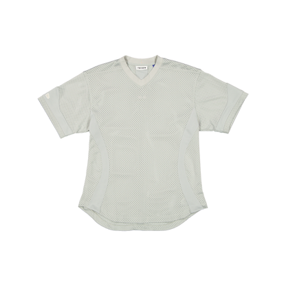 New Era Branded Orchard Combo V-Neck Mirage Gray Pullover