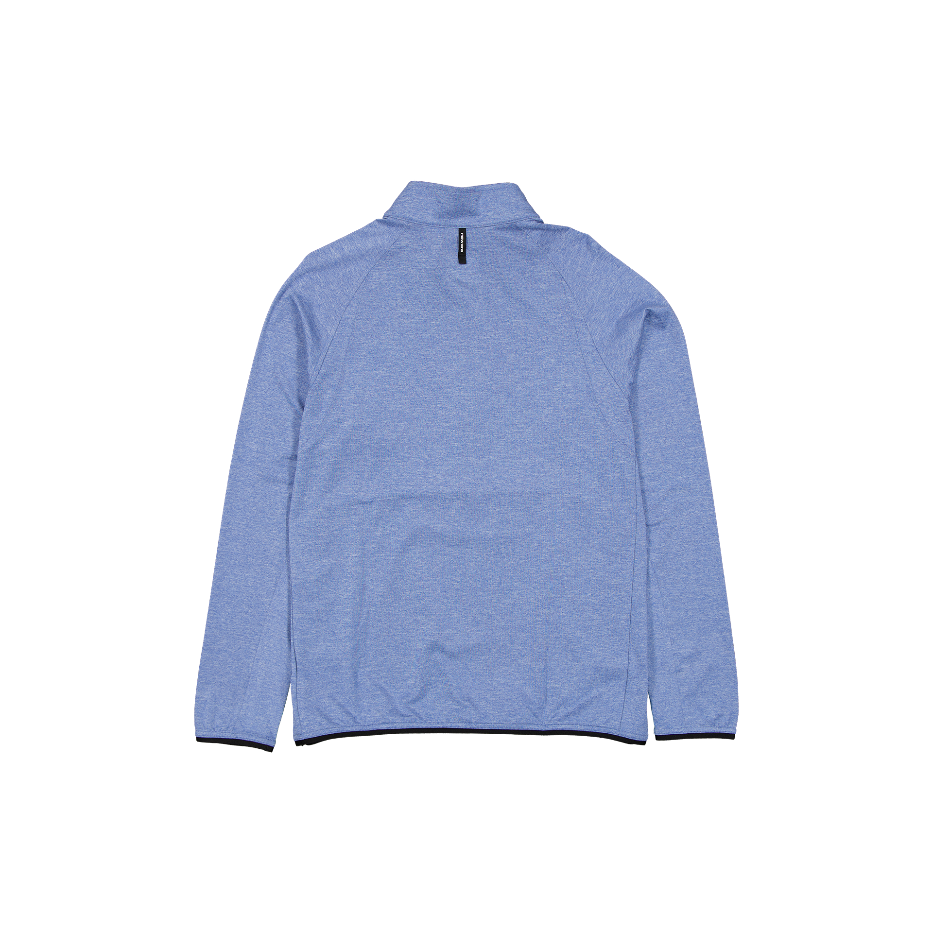 New Era Branded Knit Golf Heather Indigo Blue Half Zip