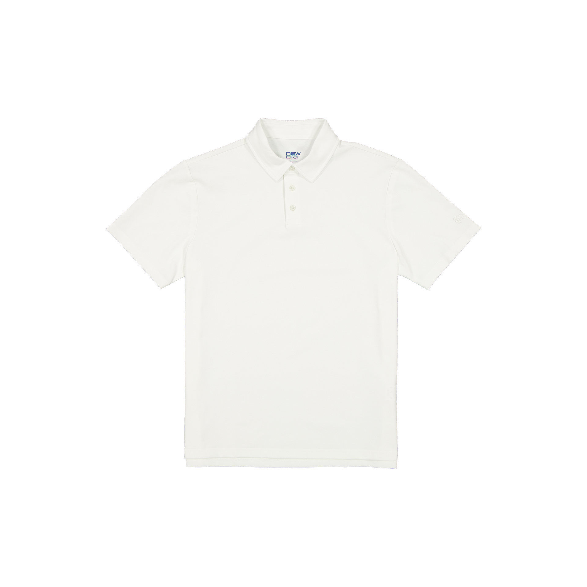 New Era Branded Golf Optic White Polo