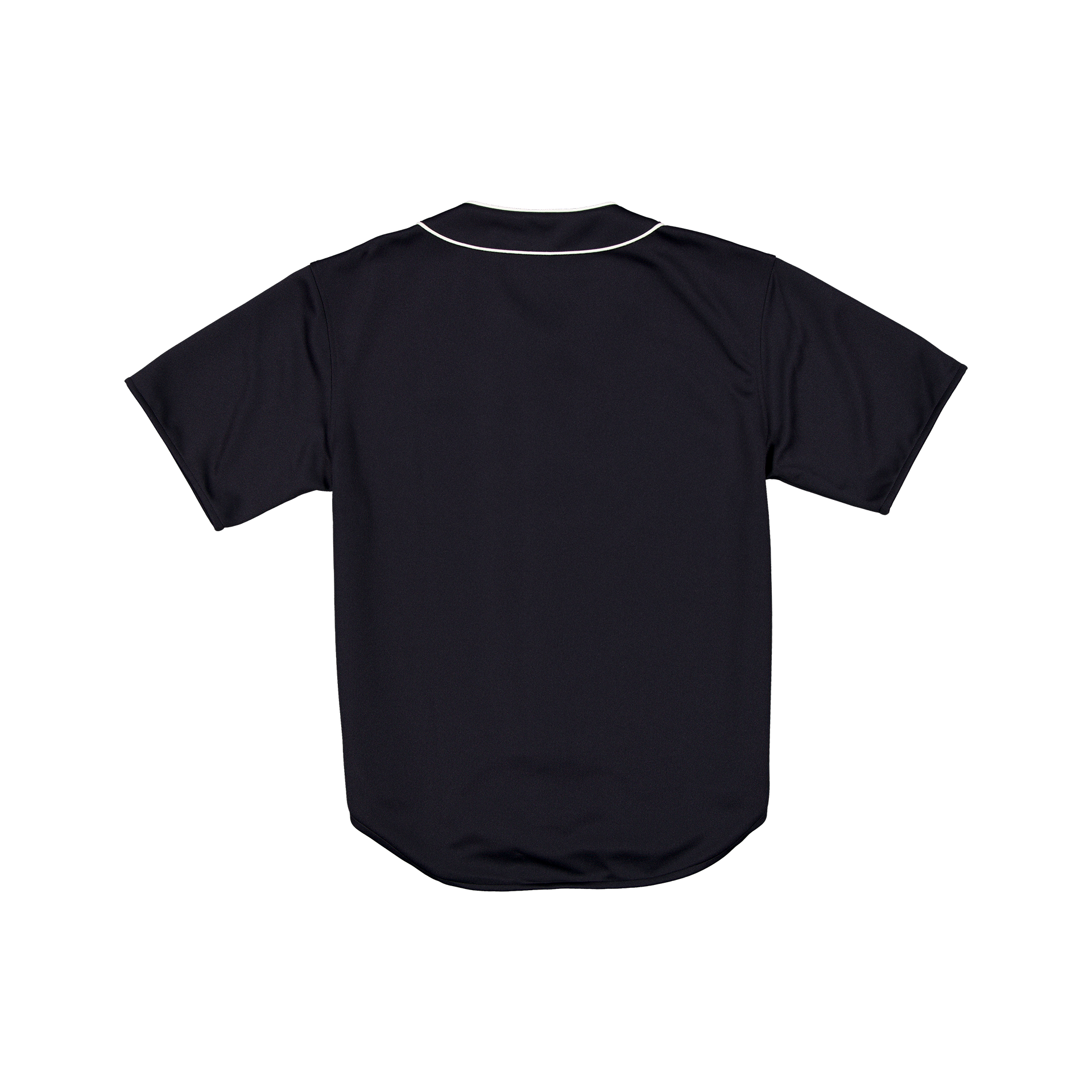 New Era Branded Piping Full-Zip Baseball Navy Jersey