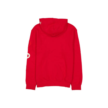 Philadelphia Phillies Overlay Red Hoodie