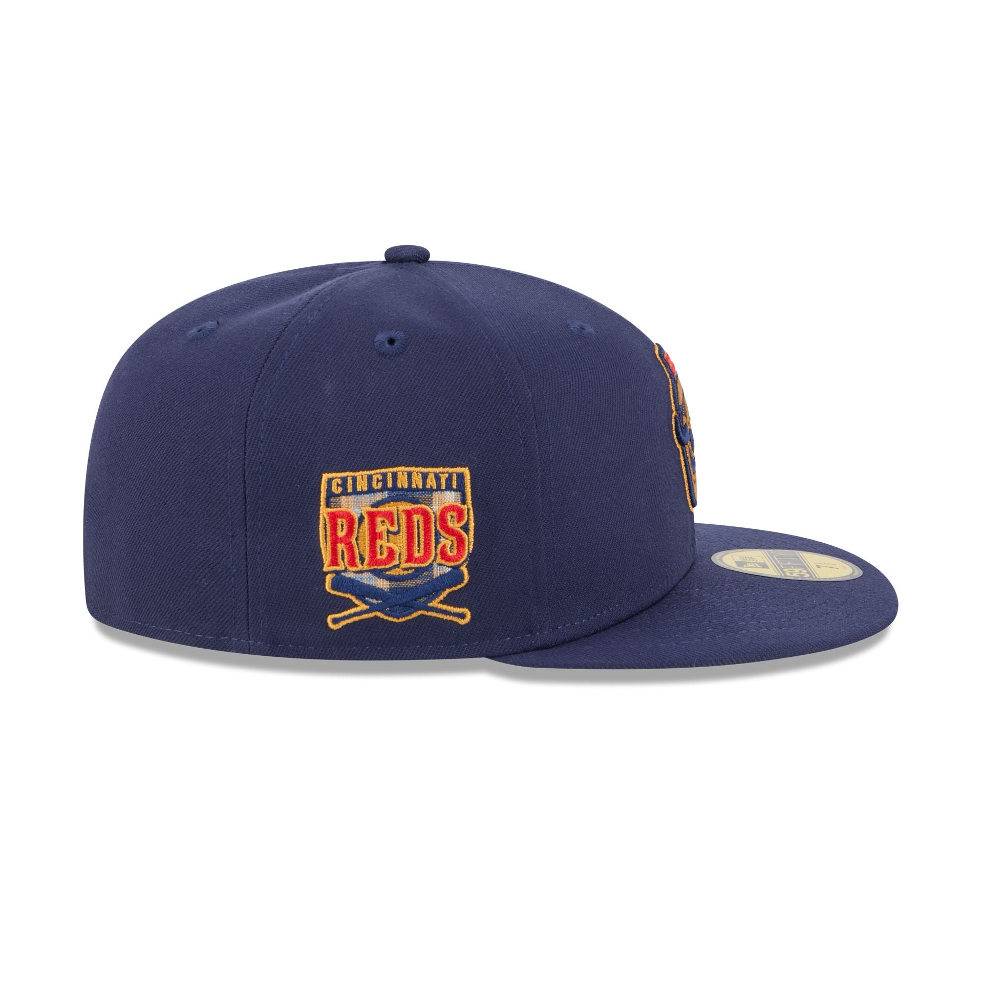 Cincinnati Reds Blue Tartan 59FIFTY Fitted Hat