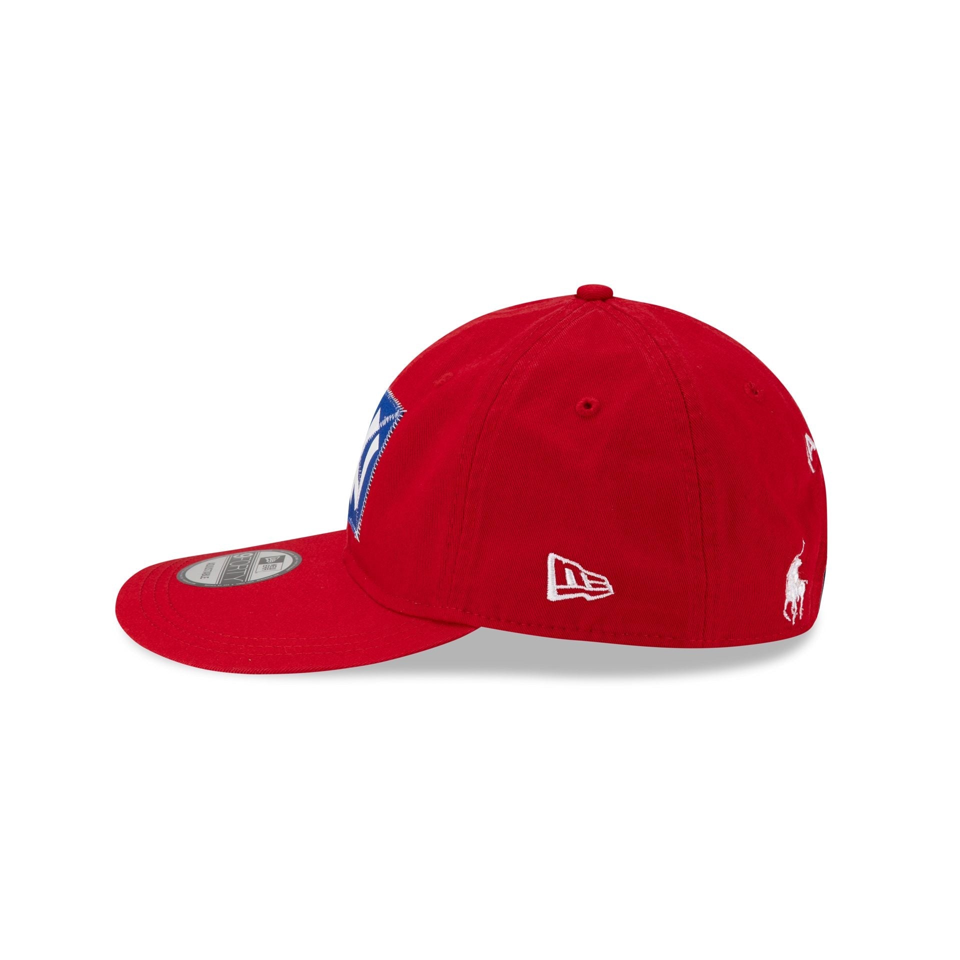 Ralph Lauren x New York Yankees Red Long Bill 9FORTY Adjustable Hat