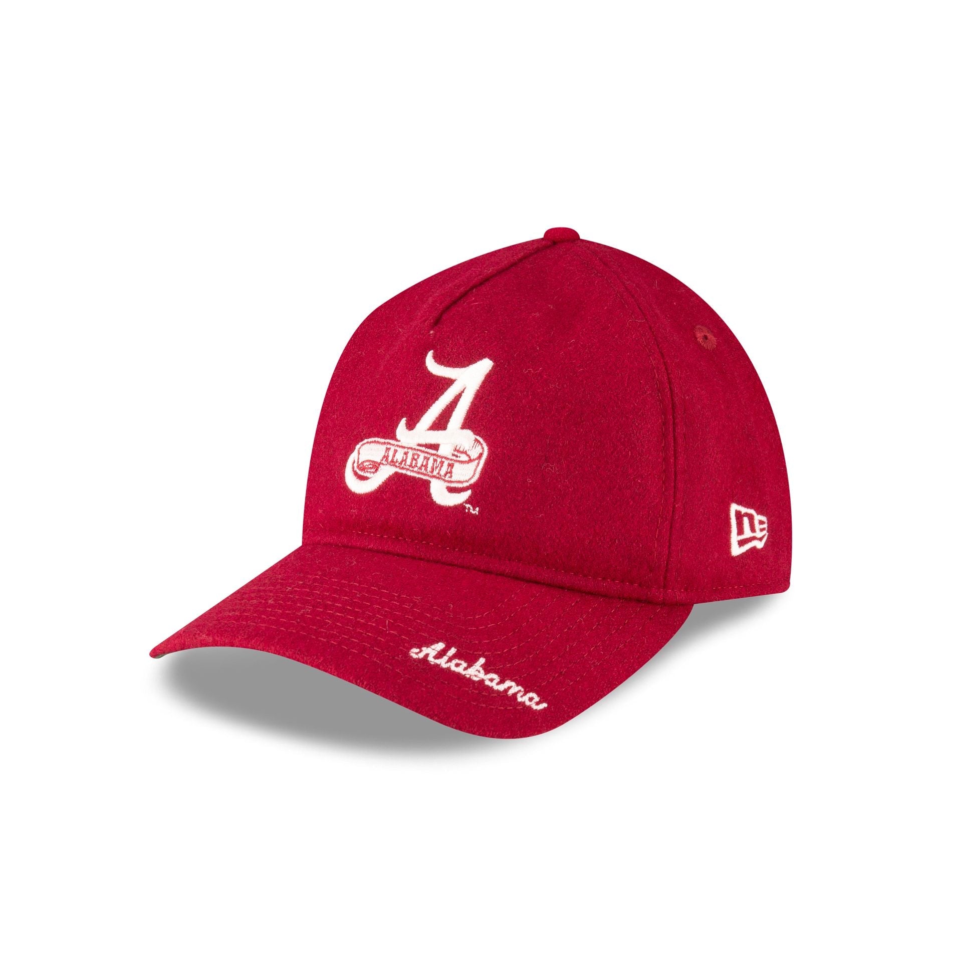 Alabama Crimson Tide College Vault Wool Letterman 9TWENTY A-Frame Adjustable Hat Adjustable Hat