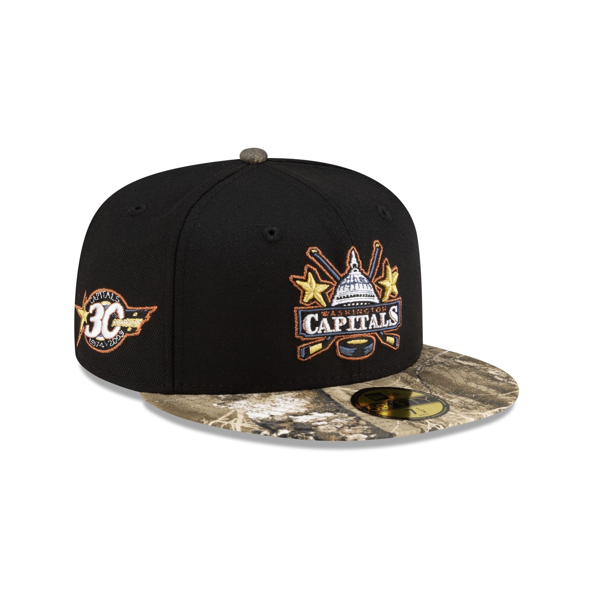 Washington Capitals Realtree Visor 59FIFTY Fitted Hat